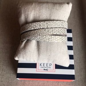 KEEP Collective Faux Suede Snake/Mushroom